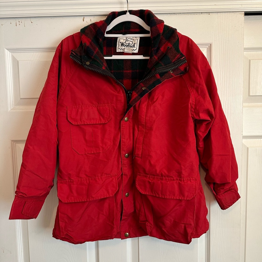 Vintage Woolrich Women wool lined jacket